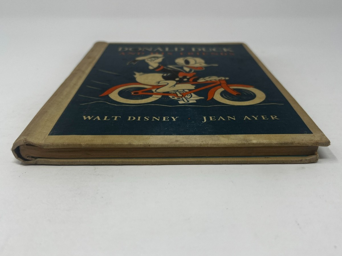 Vintage Disney Children's Book: 1939 Donald Duck And His