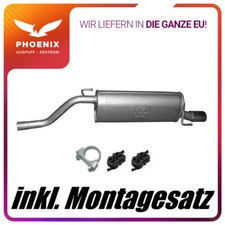 Alfa Romeo Mito 1.4 (ab 2008) Endschalldämpfer Auspuff Mit E-Prüfzeichen