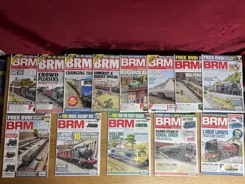 British Railway Modellbau Magazin BRM Restposten ganzes Jahr 2016 x13 inkl. Frühjahr