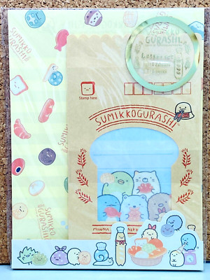 San-X Sumikko Gurashi Letter Set Stationery & Envelopes / Stationary New Japan