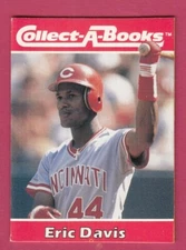 1990 Collect A Books -- Eric Davis -- Reds -- Box 732