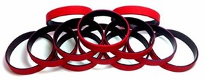 TheAwristocrat-1-Dozen-Multi-Pack-BLANK-Rubber-Wristbands-12-Silicone-Bracelets