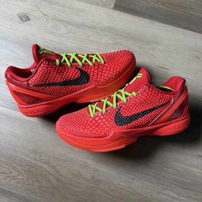 Size 11 - Nike Kobe 6 Protro Reverse Grinch No Box Worn 2x Rare Authentic