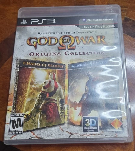 God Of War Origins Collection Ps3 Cib Tested See Pics Disc In Great Shape