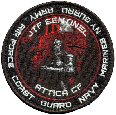 USAF 107th ATTACK WING   JOINT TASK FORCE SENTINEL  PATCH