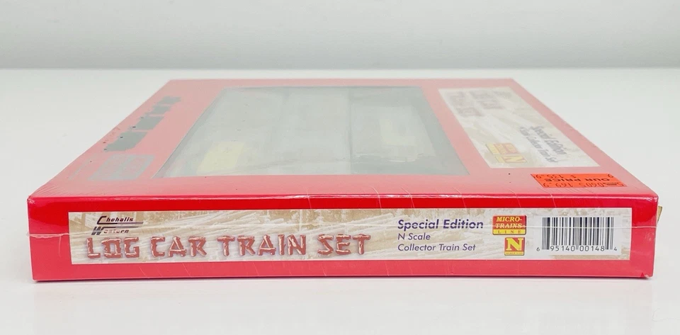 Micro Trains N Chehalis Western Log Car Special Ed Train Set MTL-99301010 Sealed - Image 3 of 4