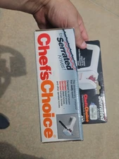 Chef's Choice Serrated Knife Sharpener Diamond Hone 430 box and instructions 