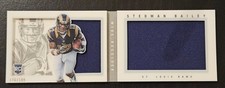2013 panini playbook jumb dual patch Steadman Bailey #233 /199 Rookie Card