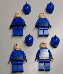 LEGO Star Wars Clone Trooper Senate Commando Minifigures lot of 4 (75088) ALL