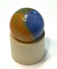 Vintage Vitro Agate Parrot Marble 5/8" - Good Condition