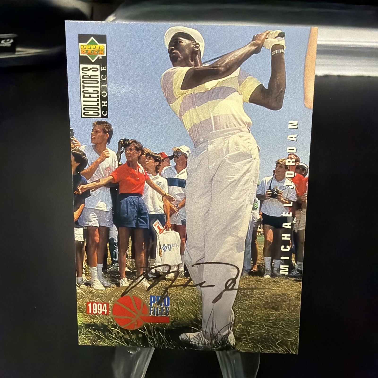 Michael Jordan 1994-95 Collector's Choice Silver Signature Chicago Bulls #204