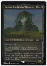Karametra, God of Harvests (Foil Etched) Commander Legends Foil NM
