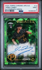 2024 GREEN #JJ JARED JONES 83/99 PSA 9