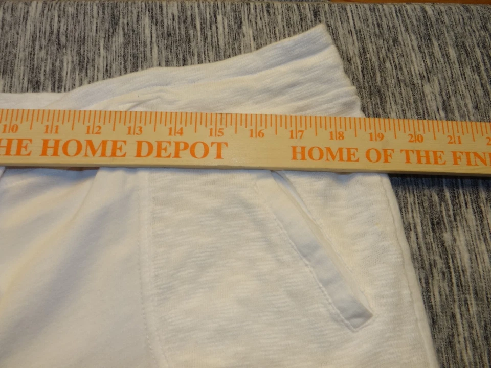 ONQUE CASUAL Women's XL White Stretch Pants - Image 4 of 4