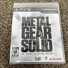 Metal Gear Solid: The Legacy Collection (Sony PlayStation 3, 2013) PS3 Brand New