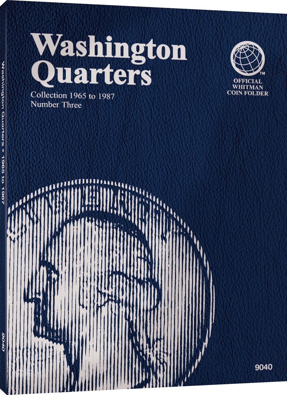 Washington Quarters #3: 1965-1987 - Official Whitman Coin Folder