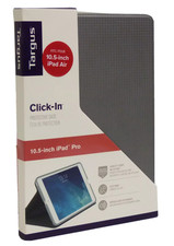 Targus Click-In Protective Case Cover for iPad Air iPad Pro 10.5 inch Gray Grey