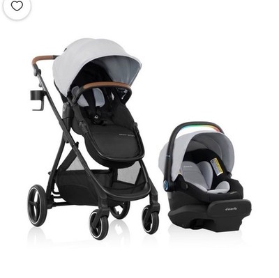 Evenflo Shyft Intuiti Travel System w/ LiteMax NXT Car Seat, SensorySoothe