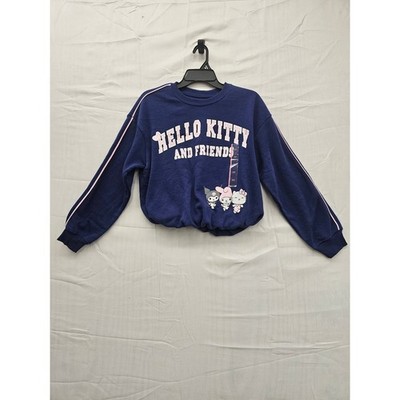 Sanrio Hello Kitty and Friends Sweatshirt Crown Blue XXS J004880JHK5210 Pullover