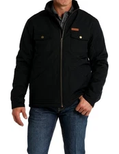 Cinch Western Jacket Mens Concealed Carry Bonded S Black MWJ1566003