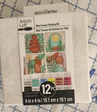ARTIST LOFT Mini Art Canvas Craft Kit New