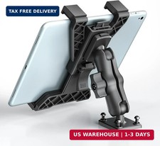 Tablet Holder for Truck, Heavy Duty Drill Base Tablet Car Mount for iPad, mini,
