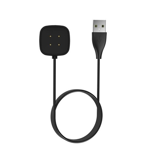Magnetic Charger Dock Charger USB Cable For Fitbit Versa 3/Sense Smart Watch f - Photo 5 sur 9