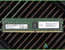 Grade A Micron Cisco 16GB PC4-2933Y DDR4 23400 1Rx4 RAM MTA18ASF2G72PZ-2G9 LOT