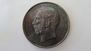 Belgien große Silbermedaille Prince Philippe