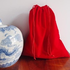 6 pieces Velvet Bags, Pouches, Drawstring Bags, Jewelry Bag, 10x12, 13x15, 10x16