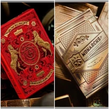 Theory11 Prestige Monarchs Tavern on the Green Red Playing Card  NEW