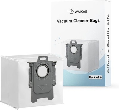6 Pack Qrevo Bag replacement for Roborock Saros10R, Qrevo Series QV 35A, Qrev...