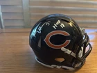 Brian Urlacher Signed Chicago Bears Mini Helmet Football JSA Certs