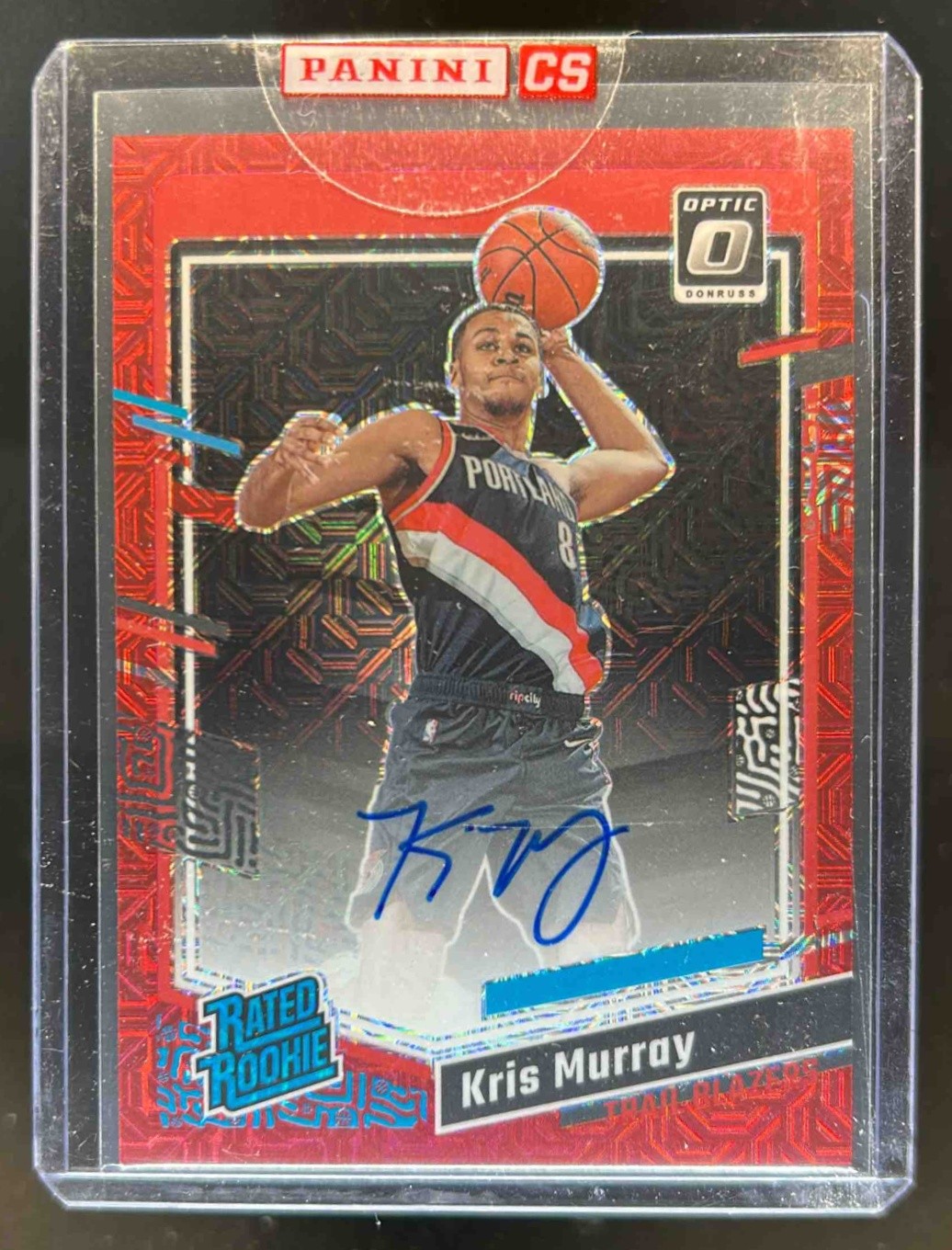 2023-24 Donruss Optic Kris Murray Rated Rookie Choice RC Auto #275