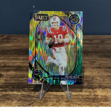 Panini Select 2024 Drake Maye Patriots Rookie Prizm Club Level #218