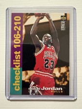 1995 Upper Deck Collector's Choice Michael Jordan #210 Chicago Bulls