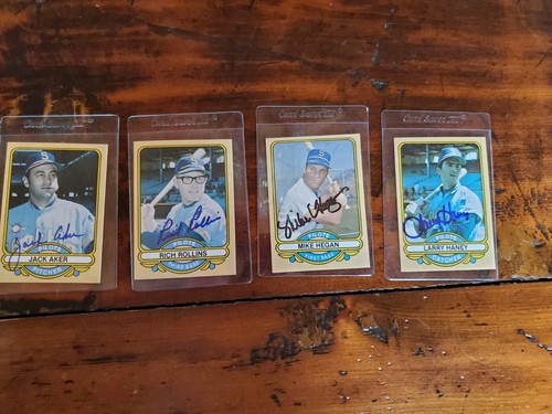 (2) 1982 Renata Galasso 1969 Seattle Pilots Complete Sets (1) Sealed Autographs - Picture 10 of 10