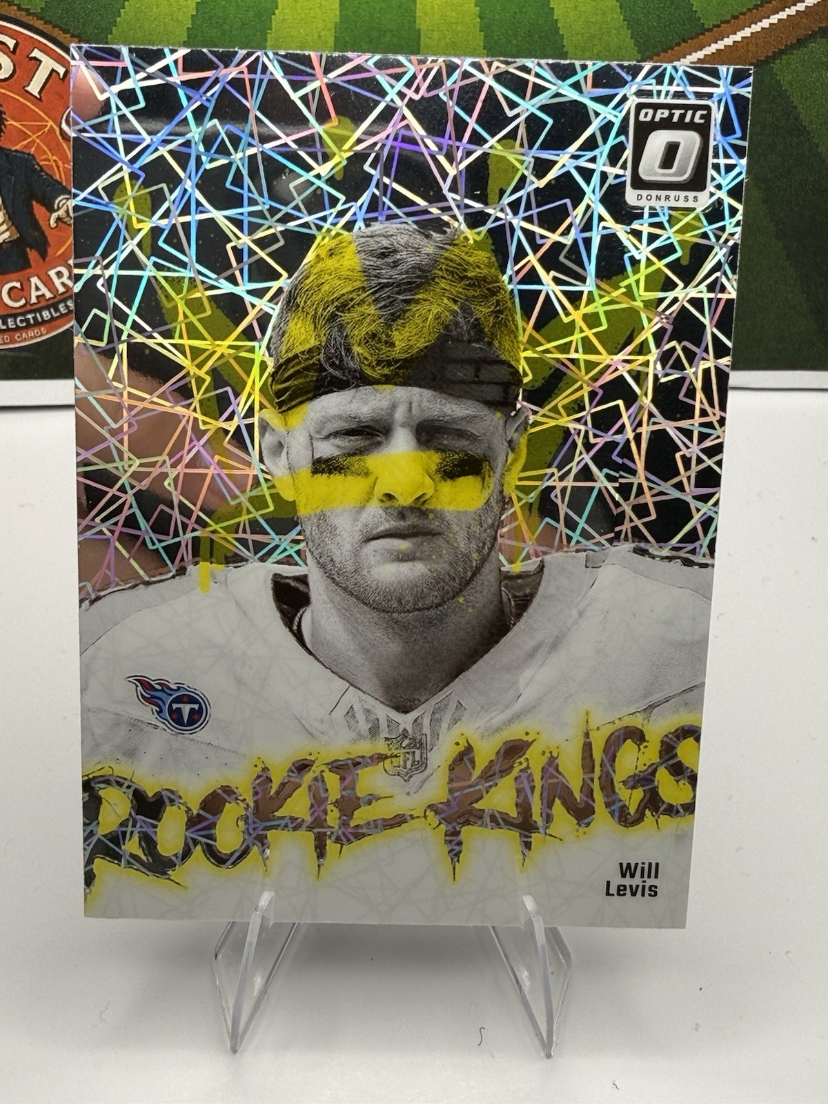 2023 Donruss Optic Rookie Kings Will Levis #3 RC SSP Titans Rookie Insert NM
