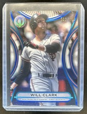 2025 Topps Tribute Will Clark Blue #/150 Giants