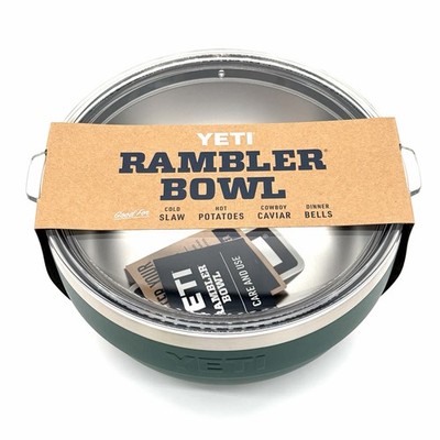 YETI Black Forest Green Bowl 2 QT Limited Edition Retired Color | New In Box