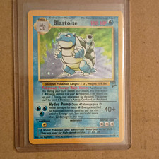 Pokemon Company Blastoise 002/130 Base Set 2 Holo Rare 100 HP Stage 2 EN