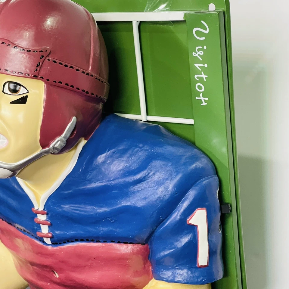 Soporte de papel higiénico para jugador de fútbol con música Foto 2 de 4