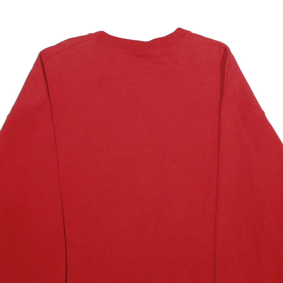 Pulôver masculino JERZEES vermelho Ohio State Buckeyes National Champions gola redonda G - Imagem 4 de 4