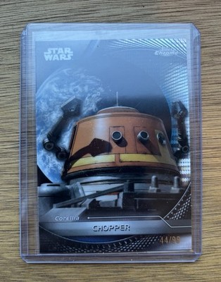 Topps Star Wars Hyperspace 2025 Karte #17 /99 Chopper. GRATIS P+P.
