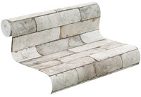 Rasch Tapete Vlies Selection 446302 Braun Grau Creme Beige Stylisch Stein