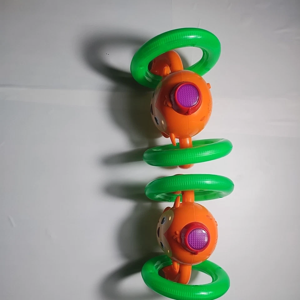 Juguete de gateo infantil mono brilla rollos hace sonidos video Foto 3 de 4