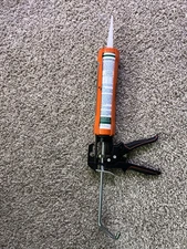 ValueMax Caulk Gun 9Inch Silicone Sealant Caulk Gun with clear aquarium silicone