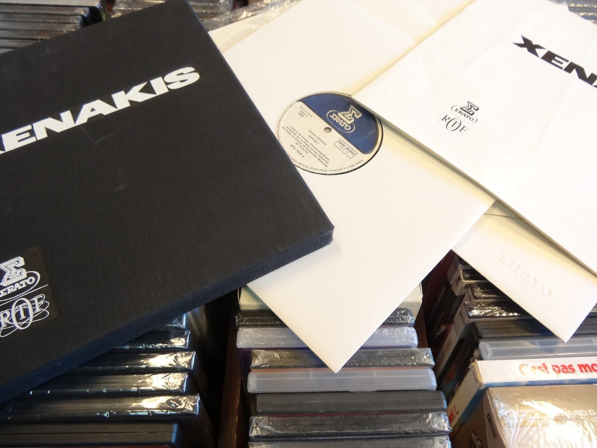 IANNIS XENAKIS 5-LP BLACK BOX ELECTRONIC AVANTGARDE EXPERIM