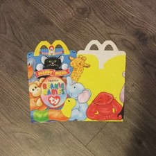 1999 * MINT* RARE* TY * TEENIE BEANIE BABIES * McDONALDS *VINTAGE*HAPPY MEAL*BOX