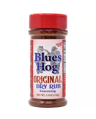  Blues Hog original dry rub Seasoning Rub 5.5 oz Exp 8/26  